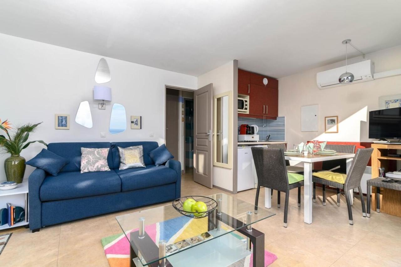 Air-Conditioned Apartment With Sea View Furnished Terrace & Parking Cap-d'Ail Esterno foto
